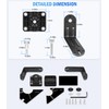 USSKYBOY 010-12970-00 Perspective Mode Transducer Mount fits for Panoptix Livescope