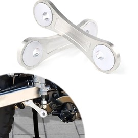 Xitomer 0-1.2'' Adjustable Lowering kit, Fit for DR650 DR650SE 1996-2022 / XT1200Z Super TENERE 2014-2023 / KDX200 1995-2006 KDX220R 1997-2005 Suspension Links Lower Link (Silver)