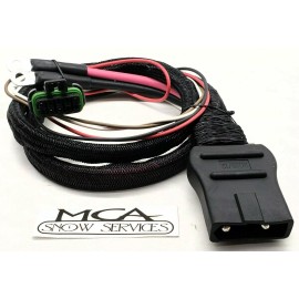 MAXIM WESTERN FISHER SNOW PLOW BATTERY CABLE PLOW SIDE HARNESS 42015 48295