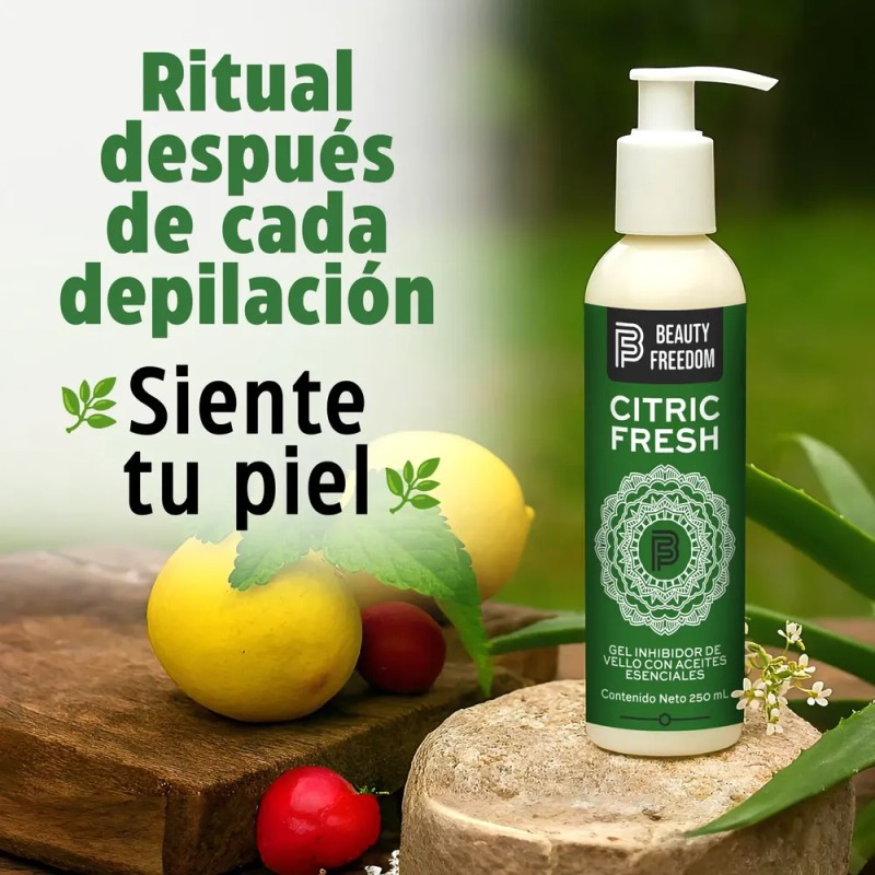 Inhibidor De Vello Corporal 250ml Retrasa El Crecimiento