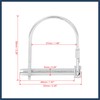 INFINAUTO 2pcs Bicycle Arch D Shape Trailer Shaft Locking Pin