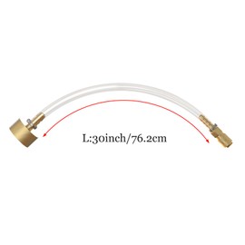 BTOATOL 31.5inch/80cm Seastar Hydraulic Steering Bleed kit for Sea Star Hydraulic Steering Fluid Boat Tool