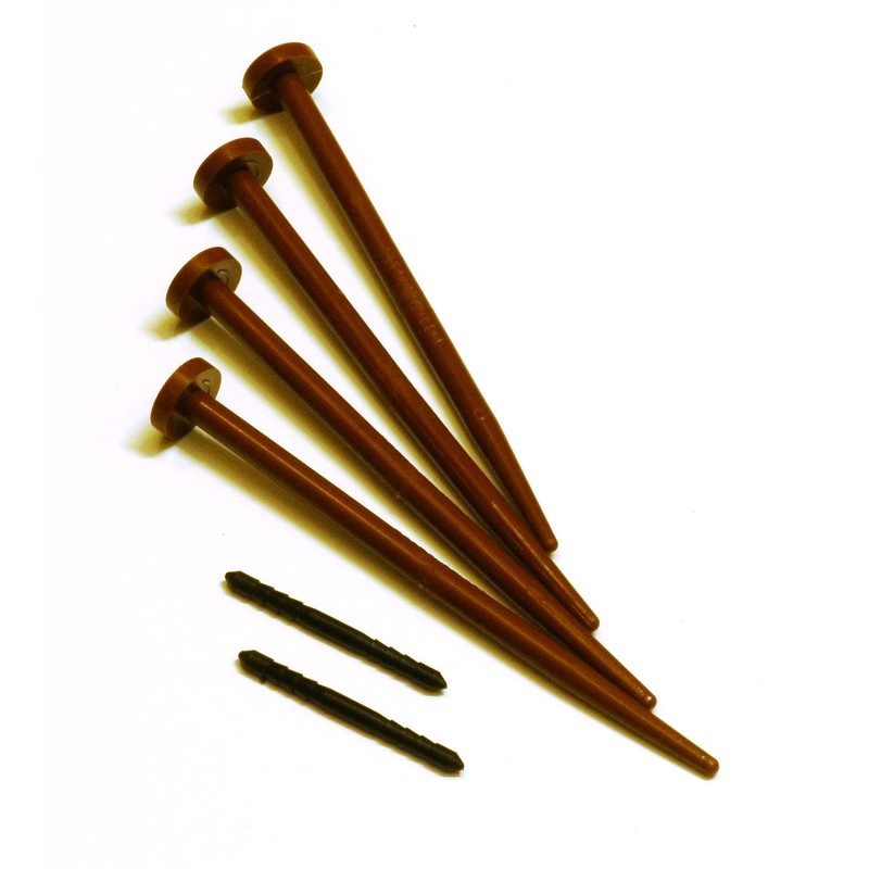 EcoBorder L No-Dig Rubber Landscape Edging with Hardware, 3.125" x