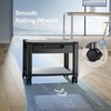 HUANUO Printer Stand with Cable Management and Storage Drawer, Printer