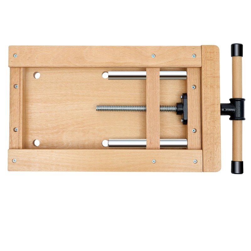 DOONARCES Woodworking Bench Vise, Portable Wood Vise Workbench, Hard Wood