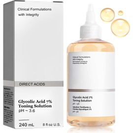 Ácido Glicólico 7% Solución, Exfolia, 240 ml (A)