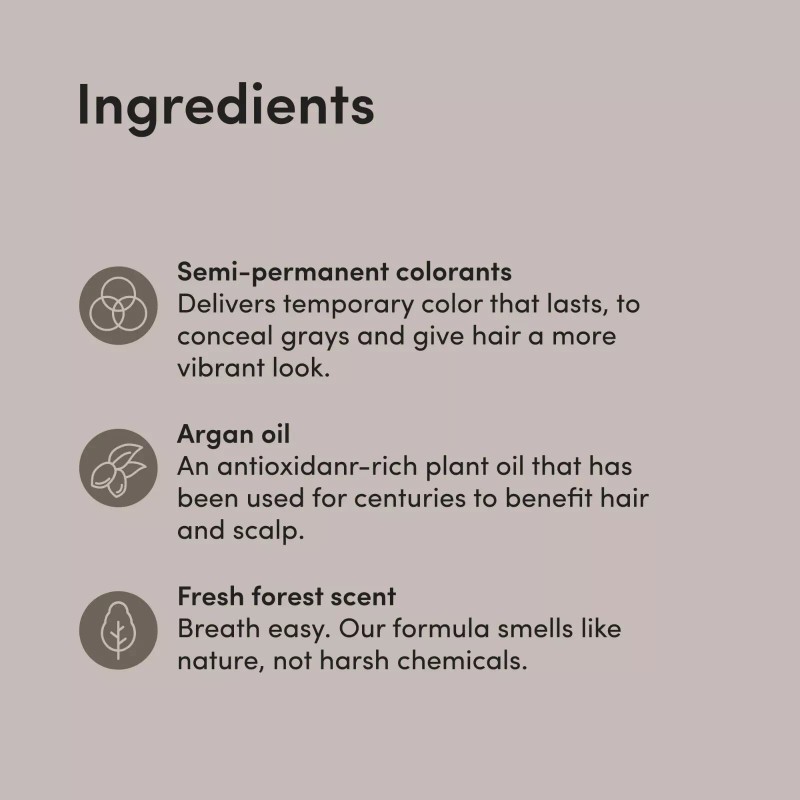 Hims Under Cover Hair Color & Conditioner for Men Semi