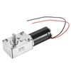 sourcing map DC 12V 3RPM Worm Geared Motor 8mm D