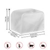 Baxinh Starfish Printed Toaster Cover - Dustproof, 4 Slice Oven