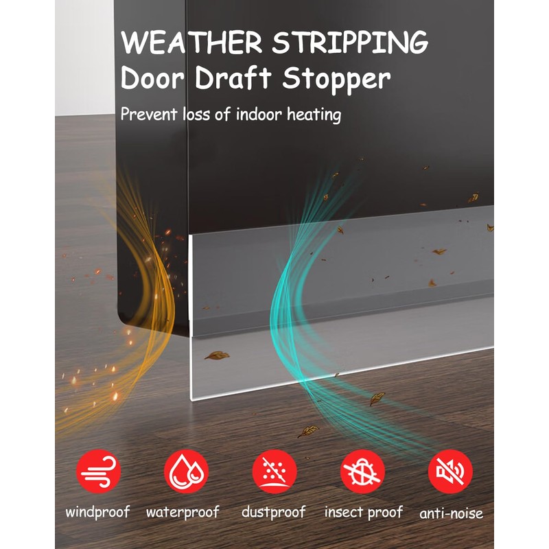 Silicone Weather Stripping, 3 inch (W) x 20 Ft (L)