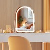 MINISO Vanity Mirror with Lights-14" x 18" Arched Makeup Mirror