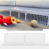 12 PCS Under Couch Blockers for Bed Couch Furniture Underneath