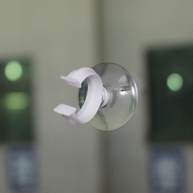 sourcing map 20 pieces aquarium replacement suction cup clips tube
