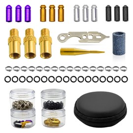 DIMBOI Darts Tune-up Kit Pack - Dart Flight Protectors, Rubber O Rings, Weights, Shaft Rings, Wrench Tool, Accessories Set