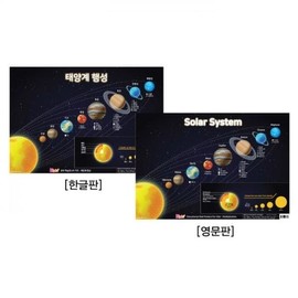 KSR Toddler Wall Chart English Solar System Planets Solar System Learning Wall Chart English Study Number Study Korean Study / ksr 유아 벽보 영어 태양계 행성 Solar System 학습벽보 영어공부 숫자공부 한글공부