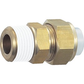 TRUSCO(トラスコ) クイックシール継手 コネクタ φ10X7.5 呼びR3/8 TS-10X75-03C