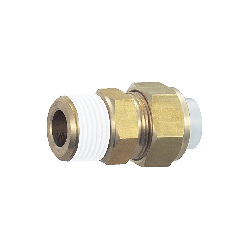 TRUSCO(トラスコ) クイックシール継手 コネクタ φ10X7.5 呼びR3/8 TS-10X75-03C