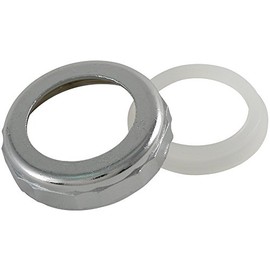 Plumb Pak PP855-10 Slip Nut with Washer, 1-1/4 in, Die Cast, 1-1/2 x 1-1/4"