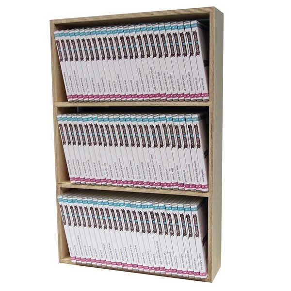 Shelf Unit - Stamp Case - Double with Back