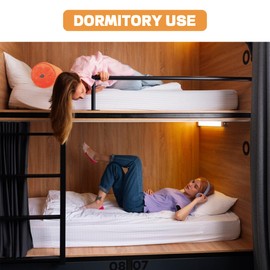 EULANT Inflatable Body Pillow for sleeping, Soft Side Sleeping Pillows, Long Round Cervical Pillow,Hug Bolster for Adults & Kids, Compact & Blow-up Inflation,90 * 20cm