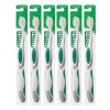 GUM 509P Gum Summit Toothbrush, Compact Sensitive, Adult Bulk Lot Toothbrush 6-PACK