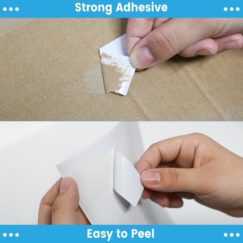 THEBLUETOUCH 30 Sheets Printable Address Labels, 1" x 2-5/8", 30