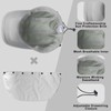 Mens L/XL/XXL Sun Hat Fishing Hat with Removable Neck Flap,UPF