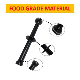 OYSTERBOY Generic Food Grade Material Juicer Plunger Pushing Rod Pusher Stick Tamper Replacement Compatible with Omega Vertical Slow Masticating Juicers Models # 8003 8004 8005 8006 8007 8008