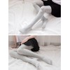 Women's Thigh High Socks, 80cm Extra Long Over Knee Cotton