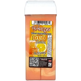 Roll on wax roller wax cartridge 100ml, 6pcs Waxee DUO wax refill (Mix of 6)