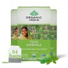 ORGANIC INDIA Tulsi Moringa Tea Bags- Holy Basil, Lemongrass, Moringa