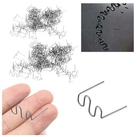 600 Pcs Auto Plastic Repair Machine,Welding Rods Hot Staple Repair Machine Plastic Welding Hot Stapler Car Auto Bumper Repair for All Cars and Plastic Repair(0.6mm/0.8mm)