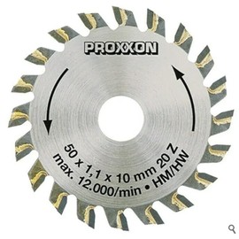 Proxxon 28017 2-Inch Carbide Tipped Blade for KS 115 20 Teeth