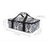 Insulated Casserole Carrier Fit 9"x13" Lasagna Baking Dish for Hot