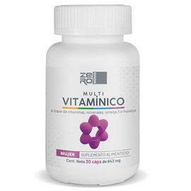 Vitaminas para Mujer - Multivitaminico Mujer - Compuesto con Omega 3, Vitaminas B C D, Colágeno y más - 30 Cápsulas 1 Mes de Suministro - Sin azucar  