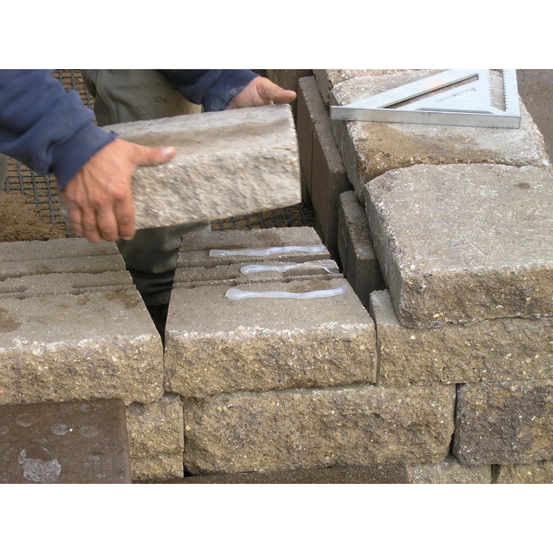 VERSA-LOK® Concrete Adhesive - Cap Walls, Adhere Material, Super Adhesion,