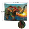 Ulticool - Elephant Sun Boho Bohemian - Wall Hanging -