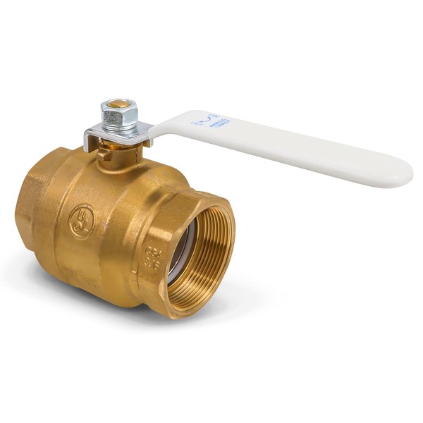 Midline Valve 832T225-NL Premium Full Port Ball Valve Brass, x