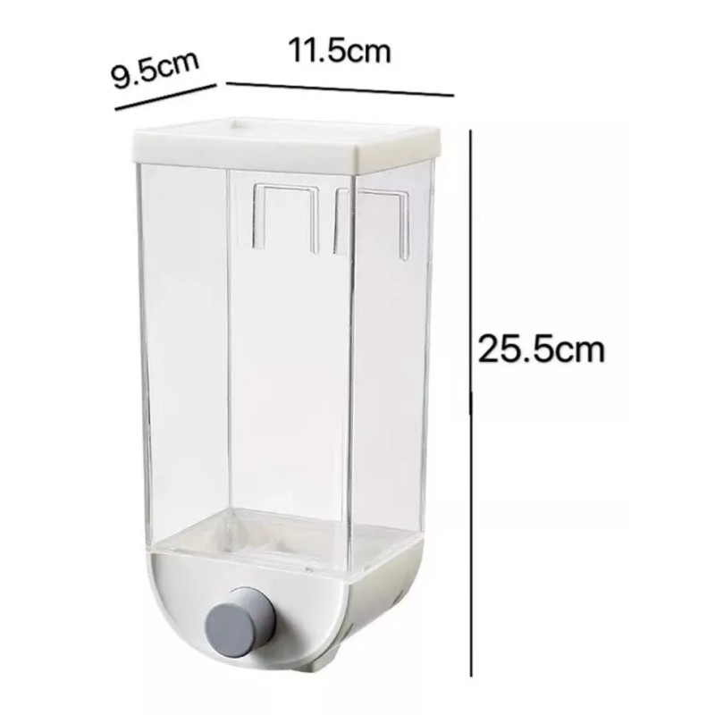 Círculo Dispensador Despachador Semillas Cereales Alimentos Cocina