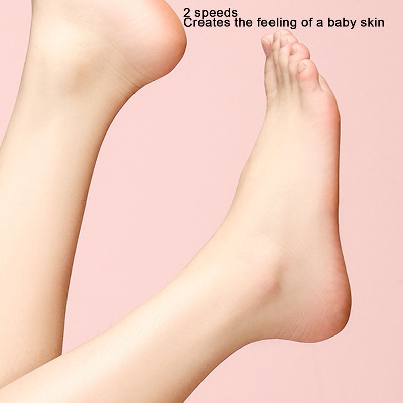 Detachable Washable Foot File USB Waterproof Callus Remove Rechargeable Foot