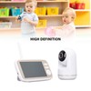 HD Baby Camera with Screen Pan Tilt Zoom 2 Way