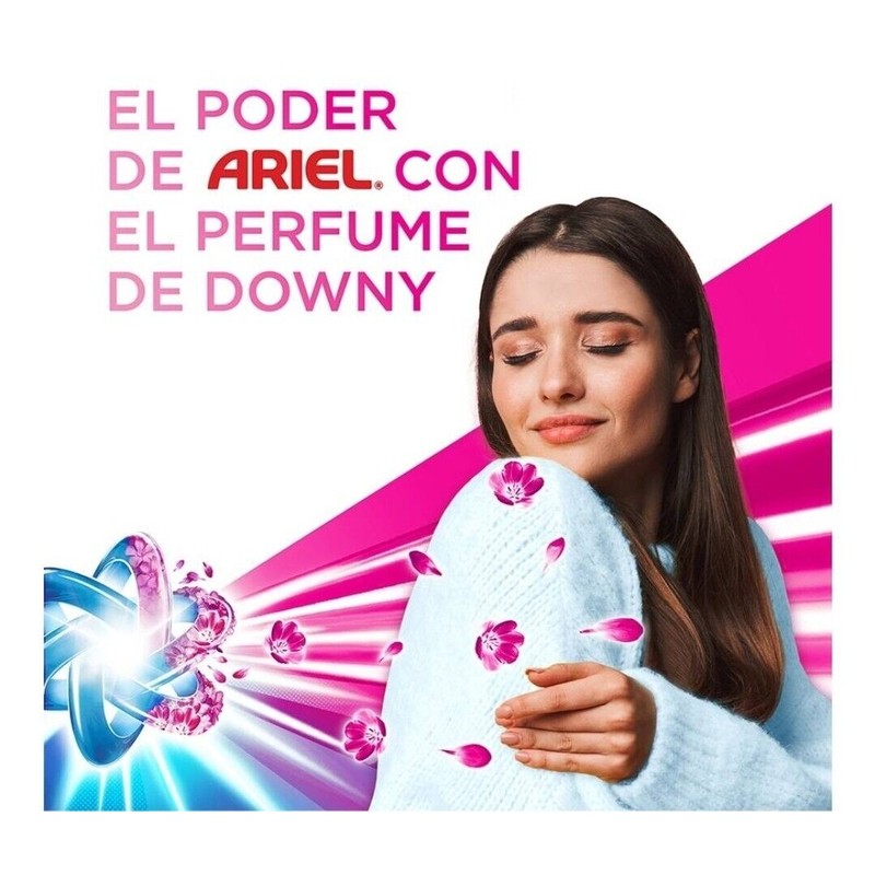 Downy Detergente líquido Ariel con untoque de Downy aroma limpio
