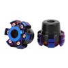 Pair of Motorcycle Wheel Front Fork Frame Slider Aluminum Alloy