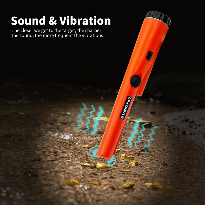 Juniho Metal Detector Pinpointer for Adults & Kids, IP68 Waterproof