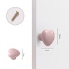 FSSTUD 2 Pcs Seashell Cabinet Knobs Ceramic Dresser Knobs Drawer