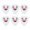 Happy Vampire Girl Smiling Face Novelty Guitar Picks Medium Gauge