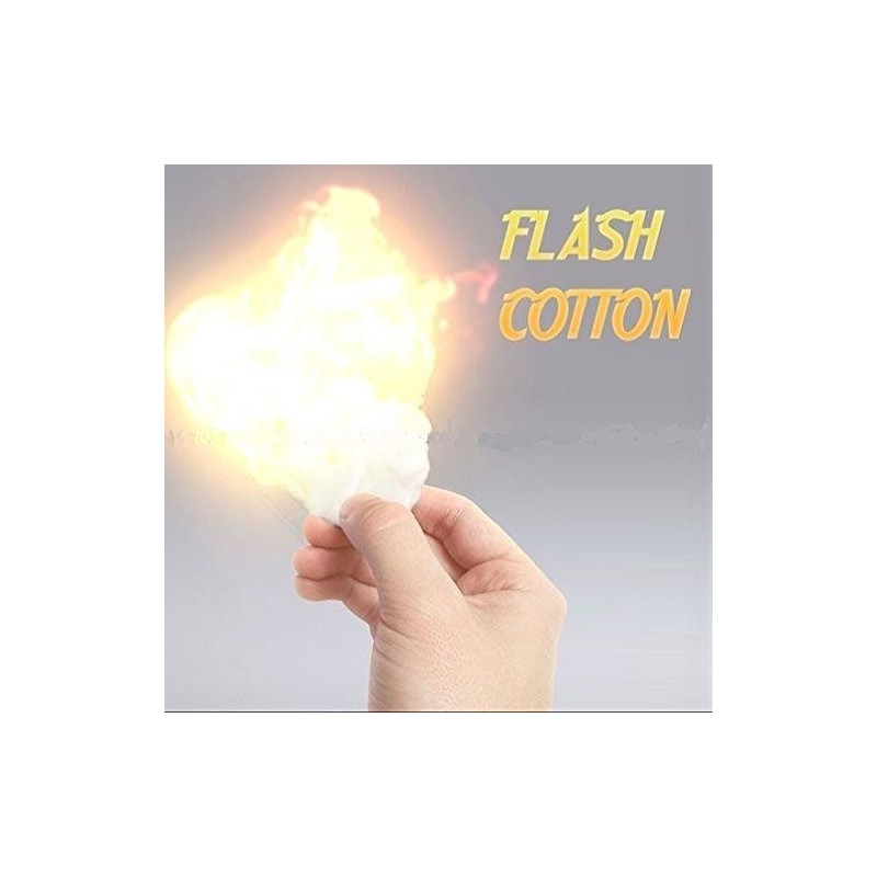 MilesMagic Magician's Flash Cotton Wet Pack Cotton Magic Trick, White