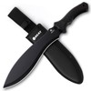 REAT Gardenging Machete, 17" Heavy Duty Machete with Sheath, Ergonomic