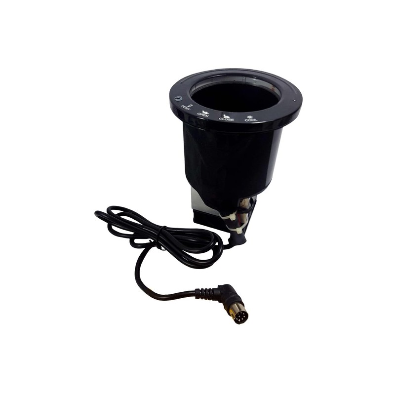 FR Touch Function Cup Holder with Drink Cooling Fan, Blue