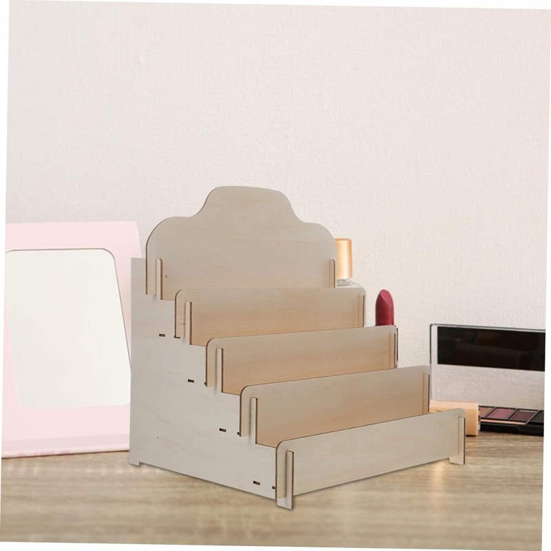 Card Display Stand Multi Purpose Tiered Organizer for Postcards Greeting